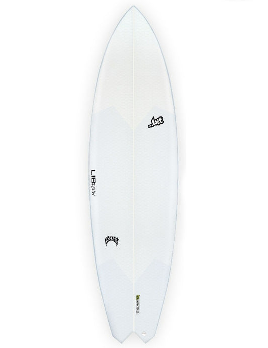 Lib Tech x Lost Glydra surfboard 7ft 2 - White
